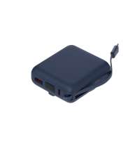 Внешний аккумулятор с подсветкой Риттер PD (Ritter PD) 10000mAh с функцией беспроводной зарядки 15W, синий