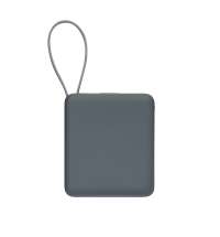 Внешний аккумулятор с подсветкой Риттер PD (Ritter PD) 10000mAh с функцией беспроводной зарядки 15W, серый