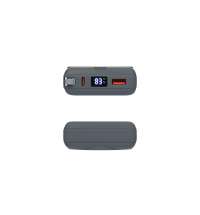 Внешний аккумулятор с подсветкой Риттер PD (Ritter PD) 10000mAh с функцией беспроводной зарядки 15W, серый