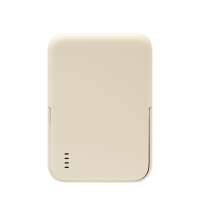 Внешний аккумулятор Юнион PD (Union PD) 10000mAh с функцией беспроводной зарядки 15W, бежевый