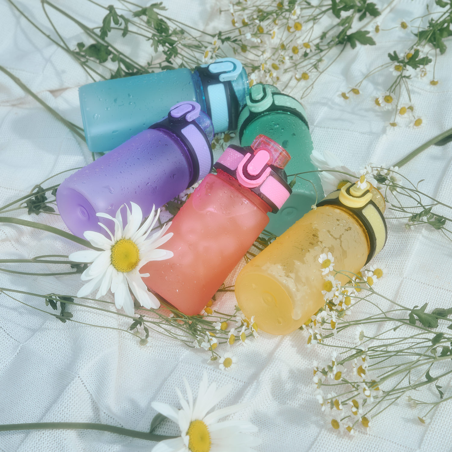 Бутылка для воды Флип мини (Flip mini), фиолетовая