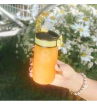 Бутылка для воды Флип мини  (Flip mini), желтая