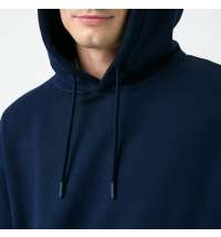 Худи релакс унисекс Баланс (Balance), с начесом, синий, размер 3XL/4XL