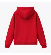 Худи релакс унисекс Баланс (Balance), с начесом, красный, размер 3XL/4XL