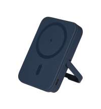 Внешний аккумулятор Юнион PD (Union PD) 10000mAh с функцией беспроводной зарядки 15W, синий