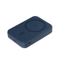 Внешний аккумулятор Юнион PD (Union PD) 10000mAh с функцией беспроводной зарядки 15W, синий