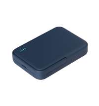 Внешний аккумулятор Юнион PD (Union PD) 10000mAh с функцией беспроводной зарядки 15W, синий