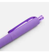 Ручка шариковая Prodir DS8 PRR-T Soft Touch, фиолетовая