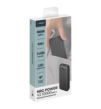 Внешний АКБ NRG Power V2 10000 мА-ч, 2A, 2xUSB