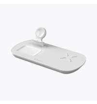 Зарядная станция 3 в 1: iPhone, Apple Watch, Airpods, беспроводная, 17,5 Вт