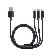 Дата-кабель&nbsp;3&nbsp;в&nbsp;1:&nbsp;micro&nbsp;USB,&nbsp;USB-C,&nbsp;Ligthning,&nbsp;алюминий,&nbsp;1.2м