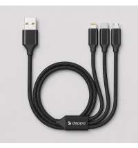 Дата-кабель&nbsp;3&nbsp;в&nbsp;1:&nbsp;micro&nbsp;USB,&nbsp;USB-C,&nbsp;Ligthning,&nbsp;алюминий,&nbsp;1.2м
