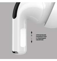 Беспроводные наушники с микрофоном Air Pro 2 ANC, TWS, BT 5.3, 300 мАч, ANC, QI
