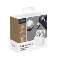 Беспроводные наушники с микрофоном Air Nova 2, TWS, BT5.4, 300 мАч, QI