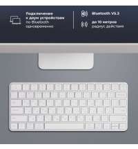Беспроводная клавиатура Air Keyboard для MAC, Windows, 500 мАч, алюминий
