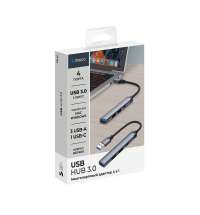 USB-хаб USB-A 3.0 + 2xUSB-A 2.0 + USB-C