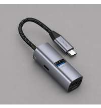USB-хаб 3 в 1 USB-C - USB-A3.0 + USB-C PD100Вт + HDMI