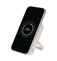 Внешний аккумулятор Юнион PD (Union PD) 10000mAh с функцией беспроводной зарядки 15W, белый