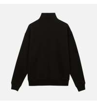 Толстовка на молнии унисекс Флоу (Flow), черная, размер 5XL/6XL