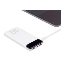 Внешний аккумулятор с дисплеем, 10000 mAh