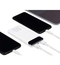 Внешний аккумулятор с дисплеем, 10000 mAh