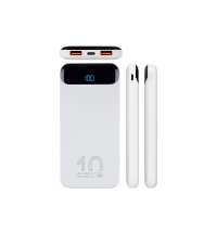 Внешний аккумулятор с дисплеем, 10000 mAh