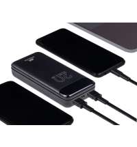Внешний аккумулятор с дисплеем, 20000 mAh