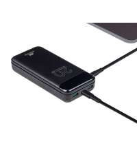 Внешний аккумулятор с дисплеем, 20000 mAh