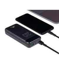 Внешний аккумулятор с дисплеем, 20000 mAh