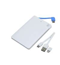 Внешний аккумулятор в форме карты &laquo;Trunk&raquo;, 2500 mAh