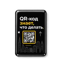 Объемный стикер из эпоксидной смолы для прикассовой зоны вертикальный