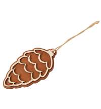 Деревянная подвеска на елку &laquo;Cedar&raquo;