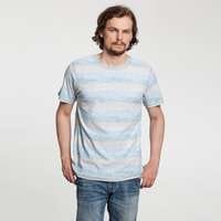 Футболка мужская RAYET двусторонняя, голубая с зеленым