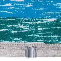 Футболка мужская RAYET двусторонняя, голубая с зеленым