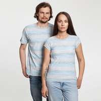 Футболка мужская RAYET двусторонняя, голубая с зеленым