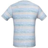 Футболка мужская RAYET двусторонняя, голубая с зеленым