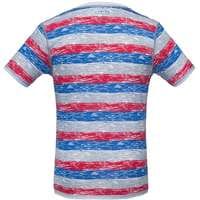 Футболка мужская RAYET двусторонняя, красная с синим