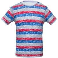 Футболка мужская RAYET двусторонняя, красная с синим