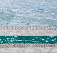 Футболка женская RAYET LADY двусторонняя, голубая с зеленым