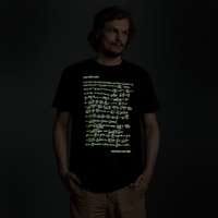 Футболка &laquo;Да будет свет&raquo; с люминесцентным принтом