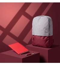 Подарочный набор READYPACK: рюкзак,  ручка, блокнот, красный