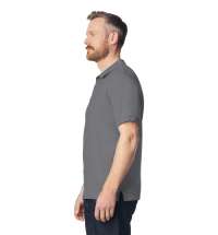 Футболка поло PREMIUM COTTON ADULT DOUBLE PIQUE, ГРАФИТОВЫЙ S
