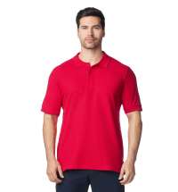 Футболка поло PREMIUM COTTON ADULT DOUBLE PIQUE, КРАСНЫЙ S