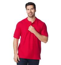 Футболка поло PREMIUM COTTON ADULT DOUBLE PIQUE, КРАСНЫЙ S
