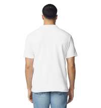 Футболка поло PREMIUM COTTON ADULT DOUBLE PIQUE, БЕЛЫЙ S