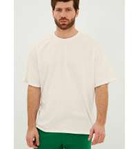 Футболка Oversize Premium, молочно-белая