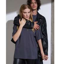 Футболка Oversize Premium, темно-серая (антрацит)