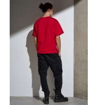 Футболка Oversize Premium, красная
