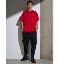 Футболка Oversize Premium, красная