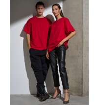 Футболка Oversize Premium, красная